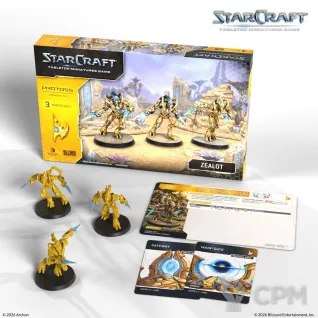 Описание картинки StarCraft: Zealot - Protoss - Expansion Set (предзаказ) от Miniature Wargames по цене 3 950руб | Свободный Рынок Миниатюр - СРМ