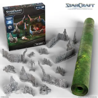 Описание картинки StarCraft: Lost Temple - Terrain Expansion Set (предзаказ) от Miniature Wargames по цене 4 950руб | Свободный Рынок Миниатюр - СРМ