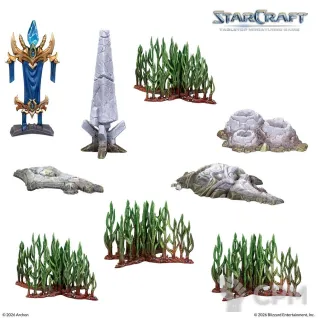 Описание картинки StarCraft: Lost Temple - Terrain Expansion Set (предзаказ) от Miniature Wargames по цене 4 950руб | Свободный Рынок Миниатюр - СРМ