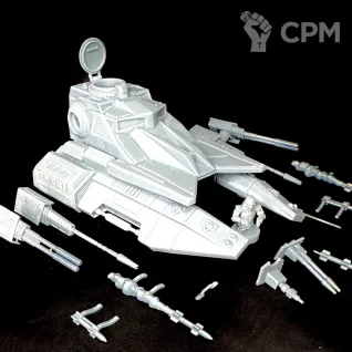 Описание картинки Skout-class2-M repulsor tank 50mm от R.E.print по цене 500руб | Свободный Рынок Миниатюр - СРМ