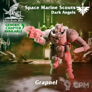 Описание картинки Scout Squad Kill Team от Asterisk Print по цене 1 200руб | Свободный Рынок Миниатюр - СРМ