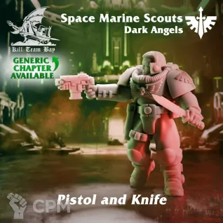 Описание картинки Scout Squad Kill Team от Asterisk Print по цене 1 200руб | Свободный Рынок Миниатюр - СРМ