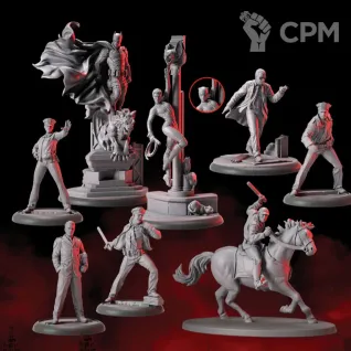 Описание картинки The Batman Two-Player Starter Box +Bonus (18 миниатюр) от Grag18 по цене 5 290руб | Свободный Рынок Миниатюр - СРМ