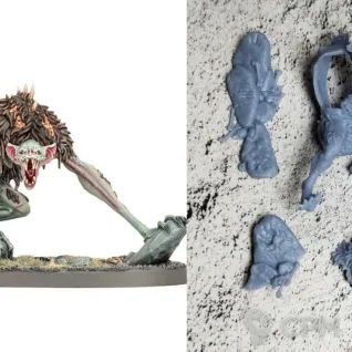 Описание картинки Varghulf Courtier от 3Д-Печка по цене 700руб | Свободный Рынок Миниатюр - СРМ