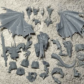 Описание картинки Daemon prince (Скан) от 3Д-Печка по цене 1 500руб | Свободный Рынок Миниатюр - СРМ