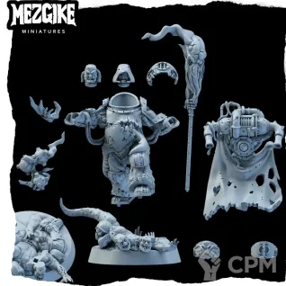 Описание картинки Plague caster (Альтернатива) от 3Д-Печка по цене 400руб | Свободный Рынок Миниатюр - СРМ