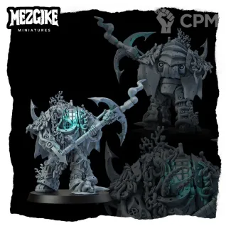 Описание картинки Deep shroud, guard of Mthulus multipart set от 3Д-Печка по цене 1 000руб | Свободный Рынок Миниатюр - СРМ