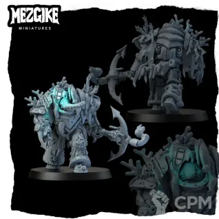 Описание картинки Deep shroud, guard of Mthulus multipart set от 3Д-Печка по цене 1 000руб | Свободный Рынок Миниатюр - СРМ