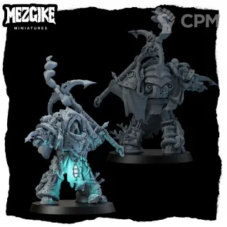 Описание картинки Deep shroud, guard of Mthulus multipart set от 3Д-Печка по цене 1 000руб | Свободный Рынок Миниатюр - СРМ