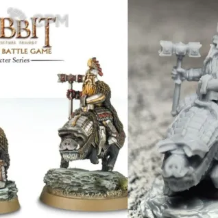 Описание картинки Dain Ironfoot, Lord of the Iron Hills от 3Д-Печка по цене 500руб | Свободный Рынок Миниатюр - СРМ