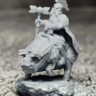 Описание картинки Dain Ironfoot, Lord of the Iron Hills от 3Д-Печка по цене 350руб | Свободный Рынок Миниатюр - СРМ