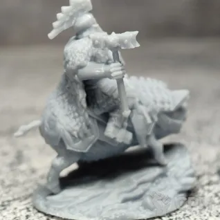 Описание картинки Dain Ironfoot, Lord of the Iron Hills от 3Д-Печка по цене 350руб | Свободный Рынок Миниатюр - СРМ