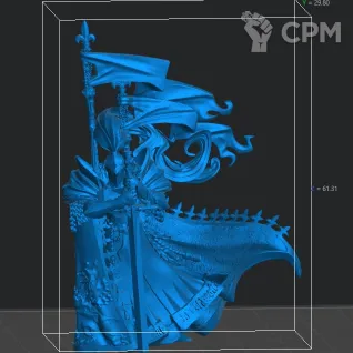Описание картинки Sir Agravain, the Grim Sentinel от Северная печать по цене 440руб | Свободный Рынок Миниатюр - СРМ