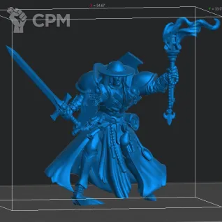 Описание картинки Cadoc the Bold, Adventuring Squire от Северная печать по цене 250руб | Свободный Рынок Миниатюр - СРМ