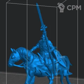Описание картинки The Thunderhoof Brigade, Mounted Squires от Северная печать по цене 900руб | Свободный Рынок Миниатюр - СРМ