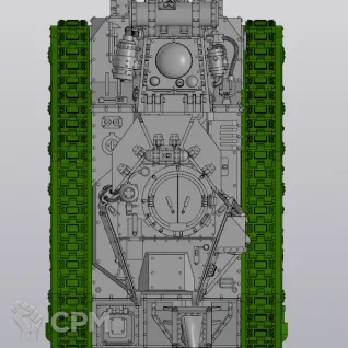 Описание картинки Leman Russ battle tank Mars Alpha pattern upgraid kit scan от Хижина Мопса по цене 2 000руб | Свободный Рынок Миниатюр - СРМ