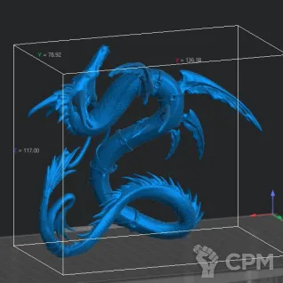 Описание картинки Chasm Wyrm Without Rider от Северная печать по цене 2 200руб | Свободный Рынок Миниатюр - СРМ