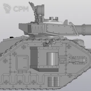 Описание картинки Leman Russ Battle Tank от koksee по цене 2 000руб | Свободный Рынок Миниатюр - СРМ