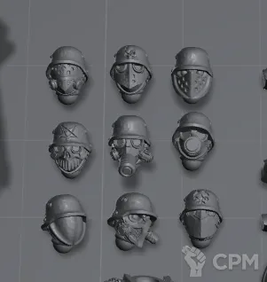 Описание картинки Cadaver Corps Infantry от Подземный человек по цене 510руб | Свободный Рынок Миниатюр - СРМ