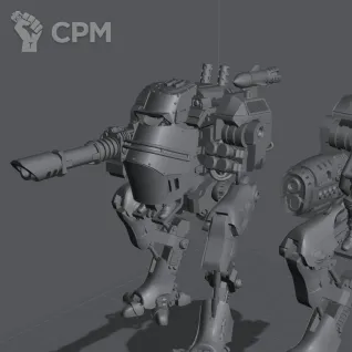Описание картинки 3 IMPERIAL SENTINEL Катачанский Синтенель с девушкой пилотом от Подземный человек по цене 3 200руб | Свободный Рынок Миниатюр - СРМ