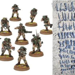 Описание картинки Cadian Shock Troops от 3Д-Печка по цене 1 000руб | Свободный Рынок Миниатюр - СРМ