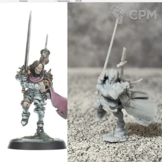 Описание картинки Darkwater:Bren Tylis (скан) от 3Д-Печка по цене 300руб | Свободный Рынок Миниатюр - СРМ