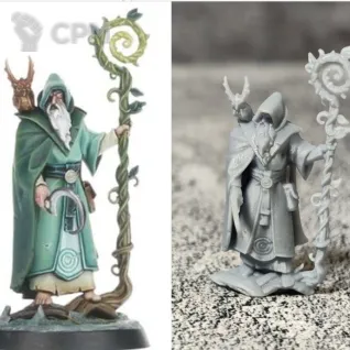 Описание картинки Darkwater:Jacobus Vyne &amp; wisper (скан) от 3Д-Печка по цене 300руб | Свободный Рынок Миниатюр - СРМ