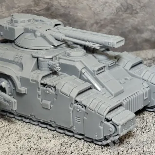 Описание картинки Kratos Heavy Assault Tank от 3Д-Печка по цене 4 500руб | Свободный Рынок Миниатюр - СРМ