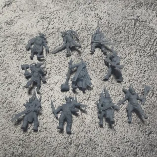 Описание картинки Poxwalkers от 3Д-Печка по цене 900руб | Свободный Рынок Миниатюр - СРМ