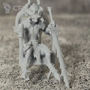 Описание картинки Skullmaster (очень чиловый) от 3Д-Печка по цене 400руб | Свободный Рынок Миниатюр - СРМ
