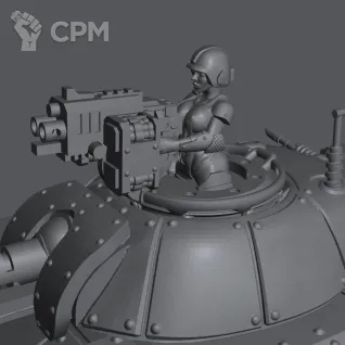 Описание картинки Chimera  Химера с девушкой стрелком от Подземный человек по цене 2 660руб | Свободный Рынок Миниатюр - СРМ