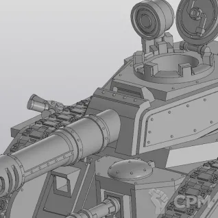 Описание картинки Leman Russ Battle Tank от koksee по цене 2 000руб | Свободный Рынок Миниатюр - СРМ