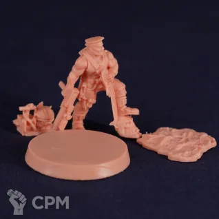 Описание картинки Sly Marbo | 3D Печать от МАНУФАКТОРИУМ по цене 500руб | Свободный Рынок Миниатюр - СРМ