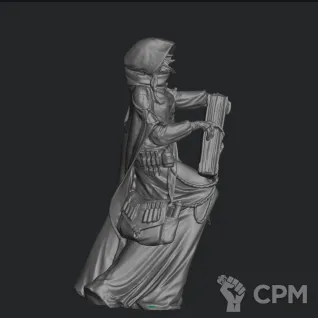Описание картинки Archivist от Manufactorum76 по цене 300руб | Свободный Рынок Миниатюр - СРМ