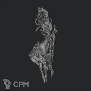 Описание картинки Flower Witch от Manufactorum76 по цене 350руб | Свободный Рынок Миниатюр - СРМ