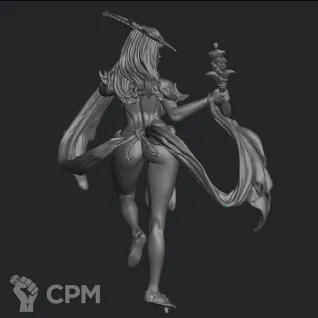 Описание картинки Pinup Apotheosis (Remastered) от Manufactorum76 по цене 220руб | Свободный Рынок Миниатюр - СРМ