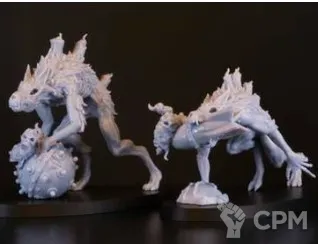 Описание картинки Wereghouls от Manufactorum76 по цене 380руб | Свободный Рынок Миниатюр - СРМ