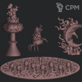 Описание картинки Endless Spells Gloomspite Git(Print) от WebWay 3D по цене 2 700руб | Свободный Рынок Миниатюр - СРМ