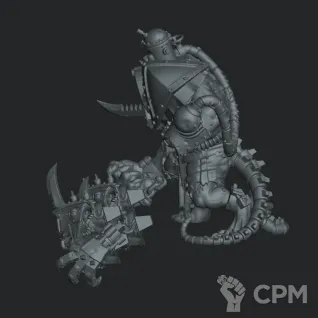 Описание картинки Scaven Tech-Rats Rat Ogre от NITAI по цене 700руб | Свободный Рынок Миниатюр - СРМ