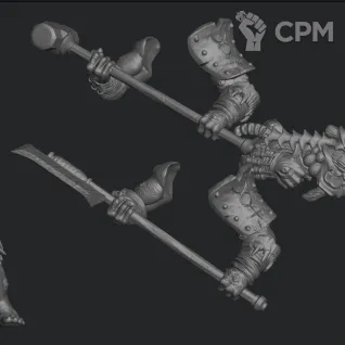 Описание картинки Seething Black - Trolls от Manufactorum76 по цене 800руб | Свободный Рынок Миниатюр - СРМ