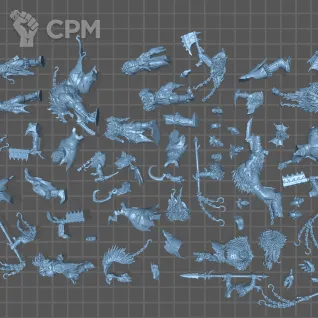 Описание картинки Claws of Karanak от Fantasy Miniatures по цене 1 800руб | Свободный Рынок Миниатюр - СРМ