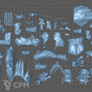 Описание картинки Gatebreaker Mega-Gargant от Fantasy Miniatures по цене 3 600руб | Свободный Рынок Миниатюр - СРМ