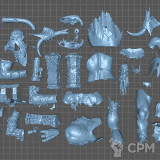Описание картинки King Brodd от Fantasy Miniatures по цене 3 800руб | Свободный Рынок Миниатюр - СРМ