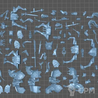 Описание картинки Freeguild Cavaliers от Fantasy Miniatures по цене 2 000руб | Свободный Рынок Миниатюр - СРМ