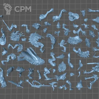 Описание картинки Royal Beastflayers от Fantasy Miniatures по цене 1 500руб | Свободный Рынок Миниатюр - СРМ