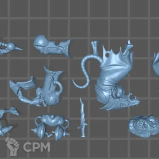 Описание картинки Warlock Galvaneer от Fantasy Miniatures по цене 600руб | Свободный Рынок Миниатюр - СРМ
