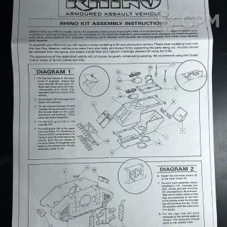 Описание картинки Rhino 2nd Edition 1994 от Blazing Knight по цене 18 000руб | Свободный Рынок Миниатюр - СРМ