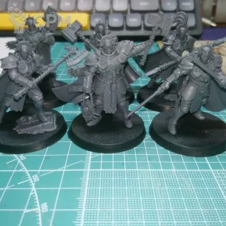 Описание картинки Questor Soulsworn от Dthree по цене 4 000руб | Свободный Рынок Миниатюр - СРМ