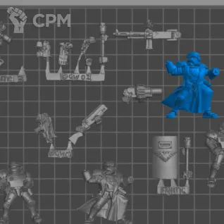Описание картинки Enforcers Team от Cron maT по цене 801руб | Свободный Рынок Миниатюр - СРМ