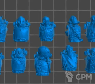 Описание картинки Vraksian Renegade Militia от Cron maT по цене 551руб | Свободный Рынок Миниатюр - СРМ
